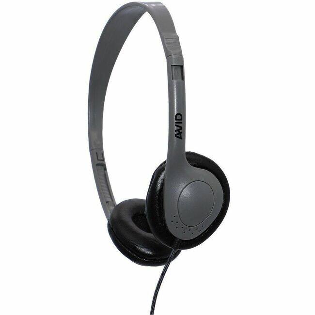 Front. Avid - AVID AE-711 Headphones - Stereo - Mini-phone (3.5mm) - Wired - 32 Ohm - 20 Hz to 20 kHz - Over-the-head, On-ear - Unknown.