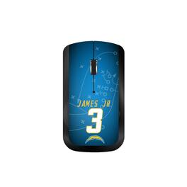 Keyscaper - Derwin James Jr. Los Angeles Chargers Wireless Mouse - Wireless - Black