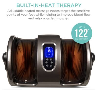 Best Choice Products Foot Massager Machine, Therapeutic Reflexology Massager w/ High-Intensity Rollers - Gray Best Choice Products Foot Massager Machine, Therapeutic Reflexology Massager w/ High-Intensity Rollers - Gray