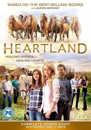 Front. HEARTLAND THE COMPLETE EIGHTH SEASON DVD.