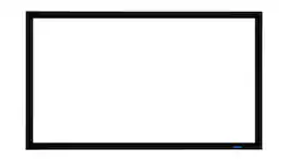 Stewart Filmscreen - 120in WallScreen Deluxe Harmony G3 16:9 Fixed Frame Screen