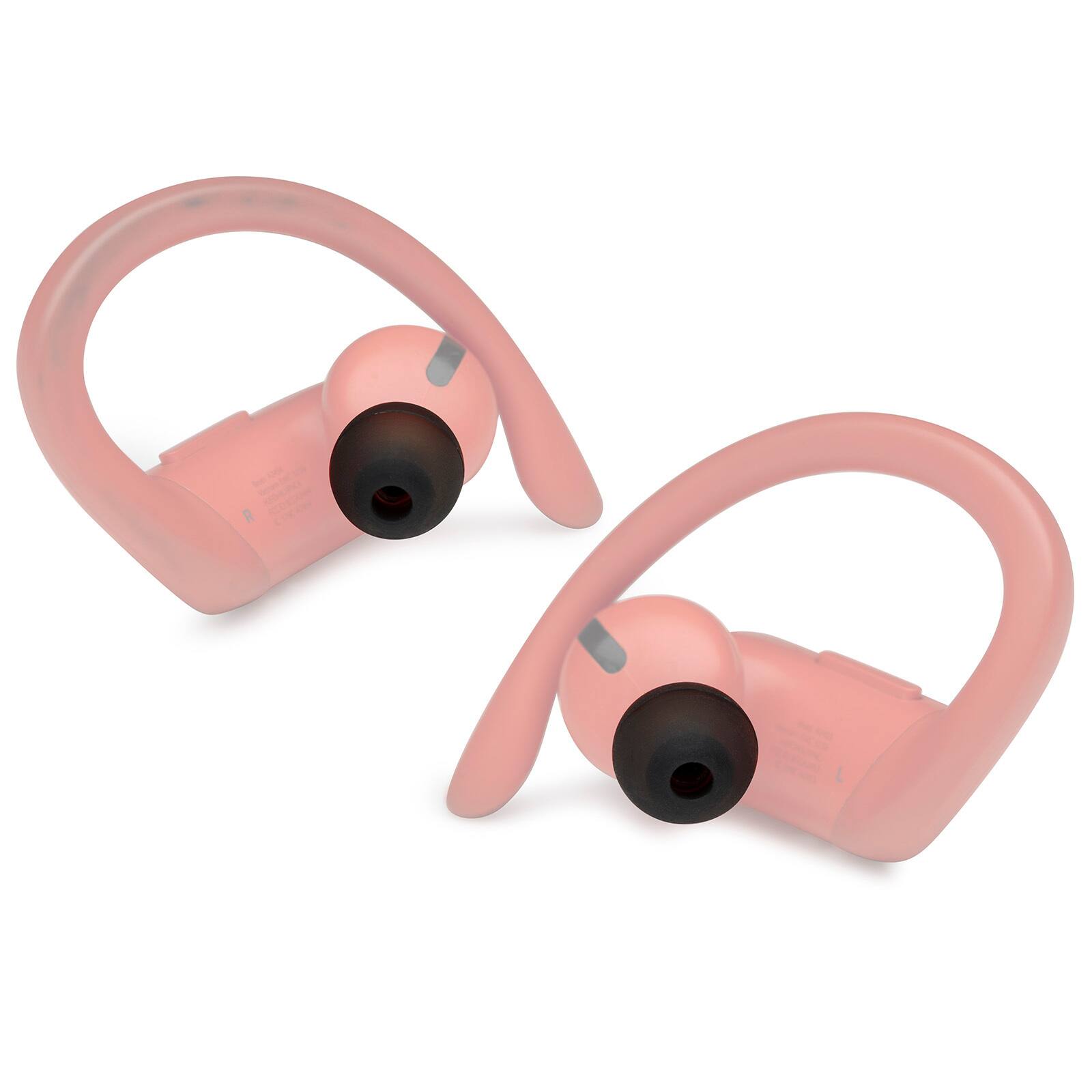 Left. Knox - Knox Gear Silicone Earbud Replacement Tips for In-Ear Headphones (Black, 6-pack) - Black/Green.