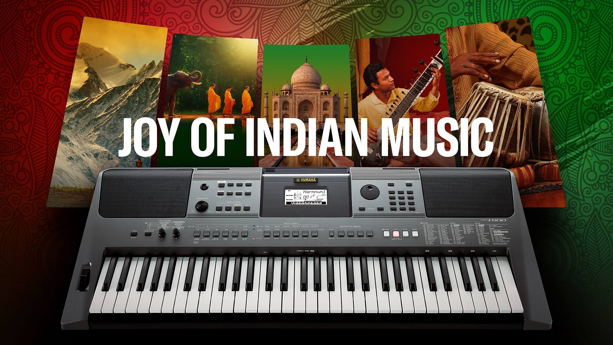 JOY OF INDIAN MUSIC  
YAMAHA