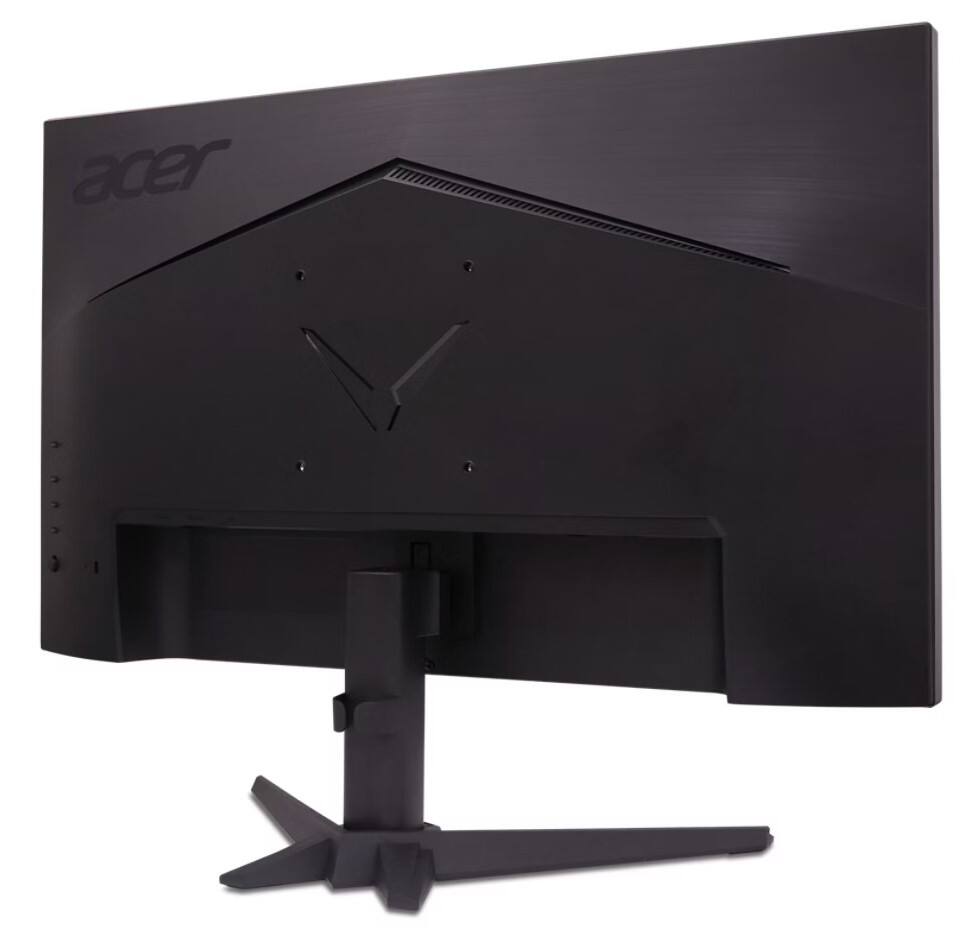 Back. Acer - Acer Nitro 27" FHD IPS Monitor, 0.5ms Response Time, Anti-Glare, Flicker Free, 200Hz Refresh rate, HDMI & DKZ Hub 2Pack - Black.