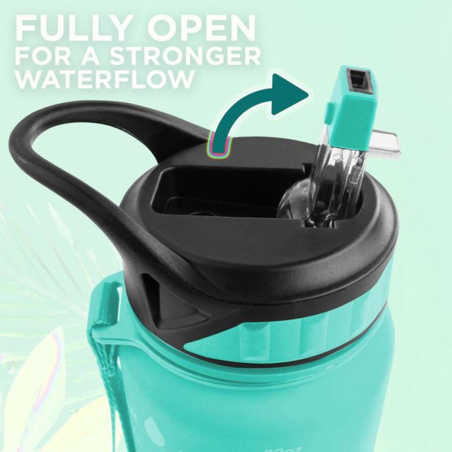 FULLY OPEN FOR A STRONGER WATERFLOW