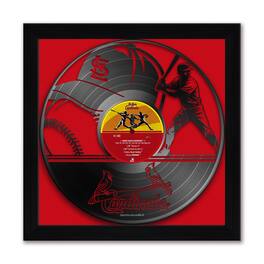 Sporticulture - Framed 13" x 13" Vinyl Record Art Print - Multicolor