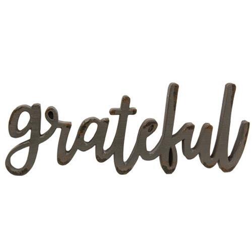 Front. BreeBe - *Grateful Resin Sitter - Black.