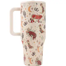 HydroJug - 40 oz Rodeo Travel Tumbler - Tan
