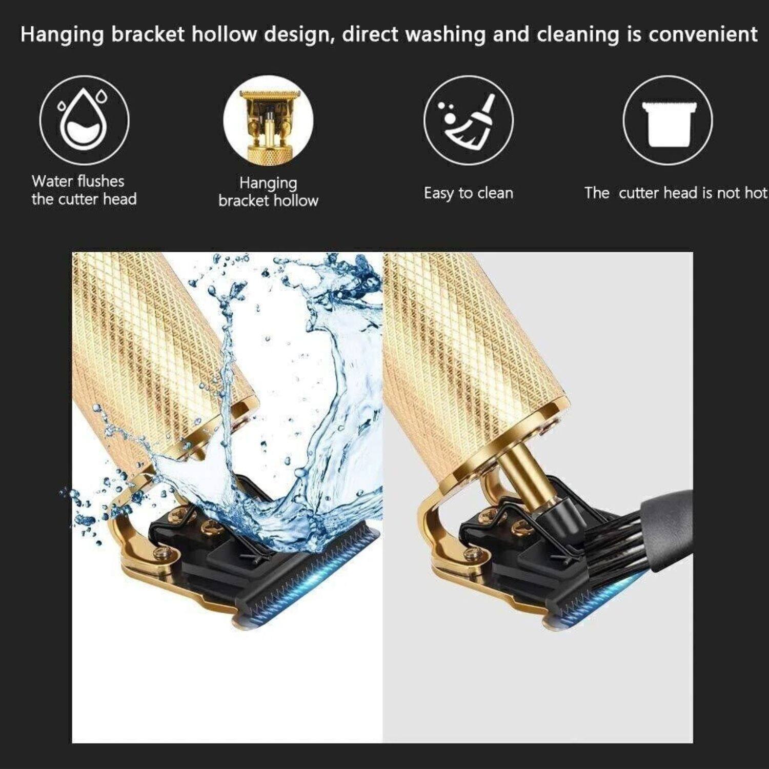 Hanging bracket hollow design, direct washing and cleaning is convenient

- Water flushes the cutter head
- Hanging bracket hollow
- Easy to clean
- The cutter head is not hot