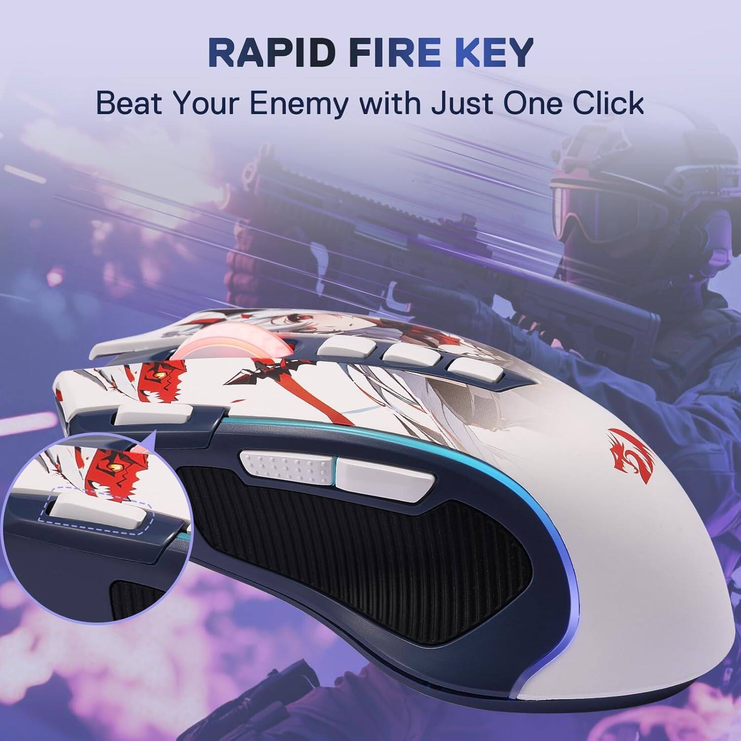 RAPID FIRE KEY  
Beat Your Enemy with Just One Click