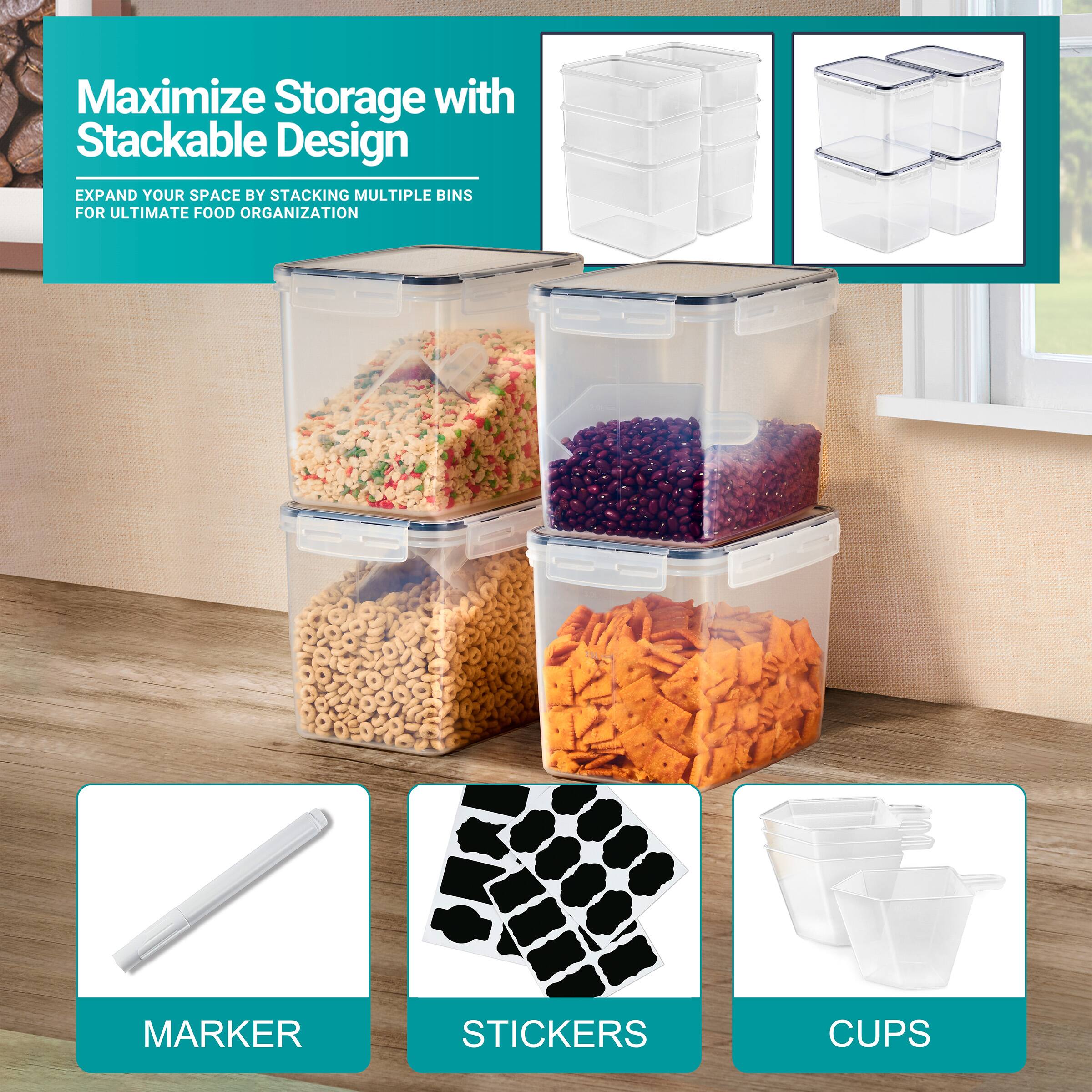 Maximize Storage with Stackable Design

EXPAND YOUR SPACE BY STACKING MULTIPLE BINS FOR ULTIMATE FOOD ORGANIZATION

MARKER
STICKERS
CUPS