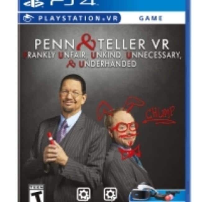 Penn & Teller VR: Frankly Unfair - PlayStation 4 - PlayStation 4