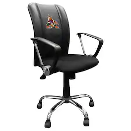 DreamSeat - Arizona Coyotes Curve Task Chair - Black