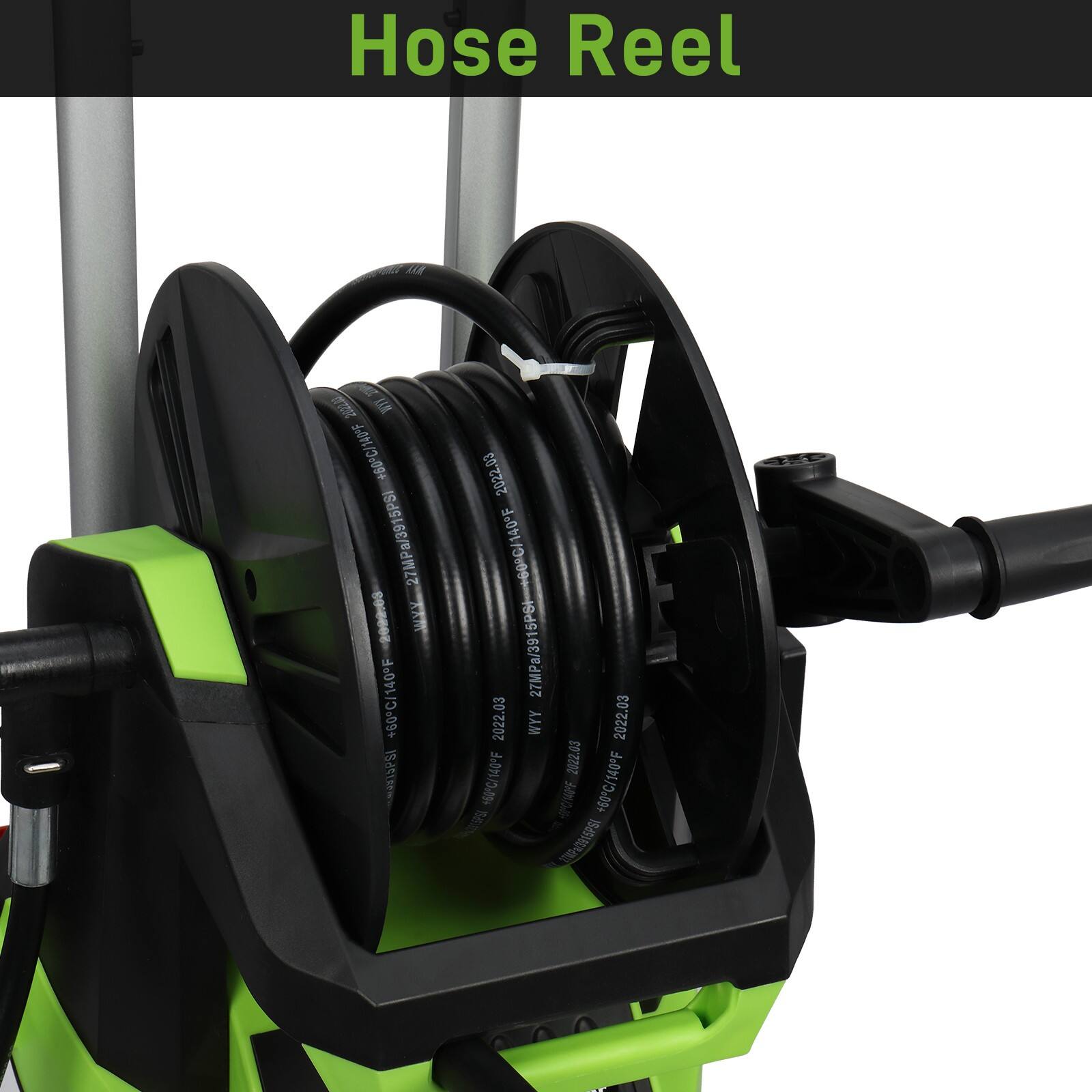 Hose Reel A We W +60-C/140F 27MPa/3915PSI 27MPa/3915PSI XAM +60C/140F 762 .03 2022.03 140F +60-C/140F 460-C 301/3009 2022.03 WYY 2022.03 2022.03 +6C/140F ONE +60C/140F 5% 1S45