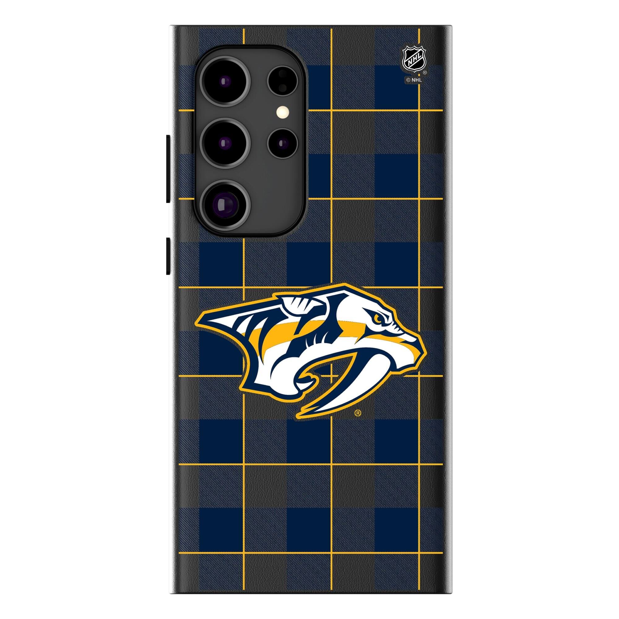 Keyscaper - NHL - Nashville Predators Plaid Galaxy Magnetic Bump Case - S24 - Black price history on PriceWatchPro