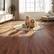 Alt View 2. Costway - Costway 48-Pack 72 Sq.Ft Floor Tile Vinyl Flooring, Waterproof Vinyl Plank Flooring - Rustic Brown.