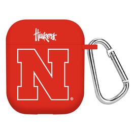 Affinity Bands - Nebraska Huskers AirPods Case Cover - Red