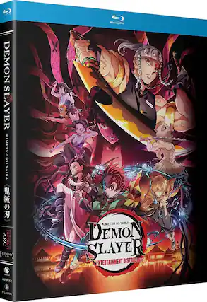 Front. Demon Slayer: Kimetsu No Yaiba: Entertainment District Arc - BLU-RAY.