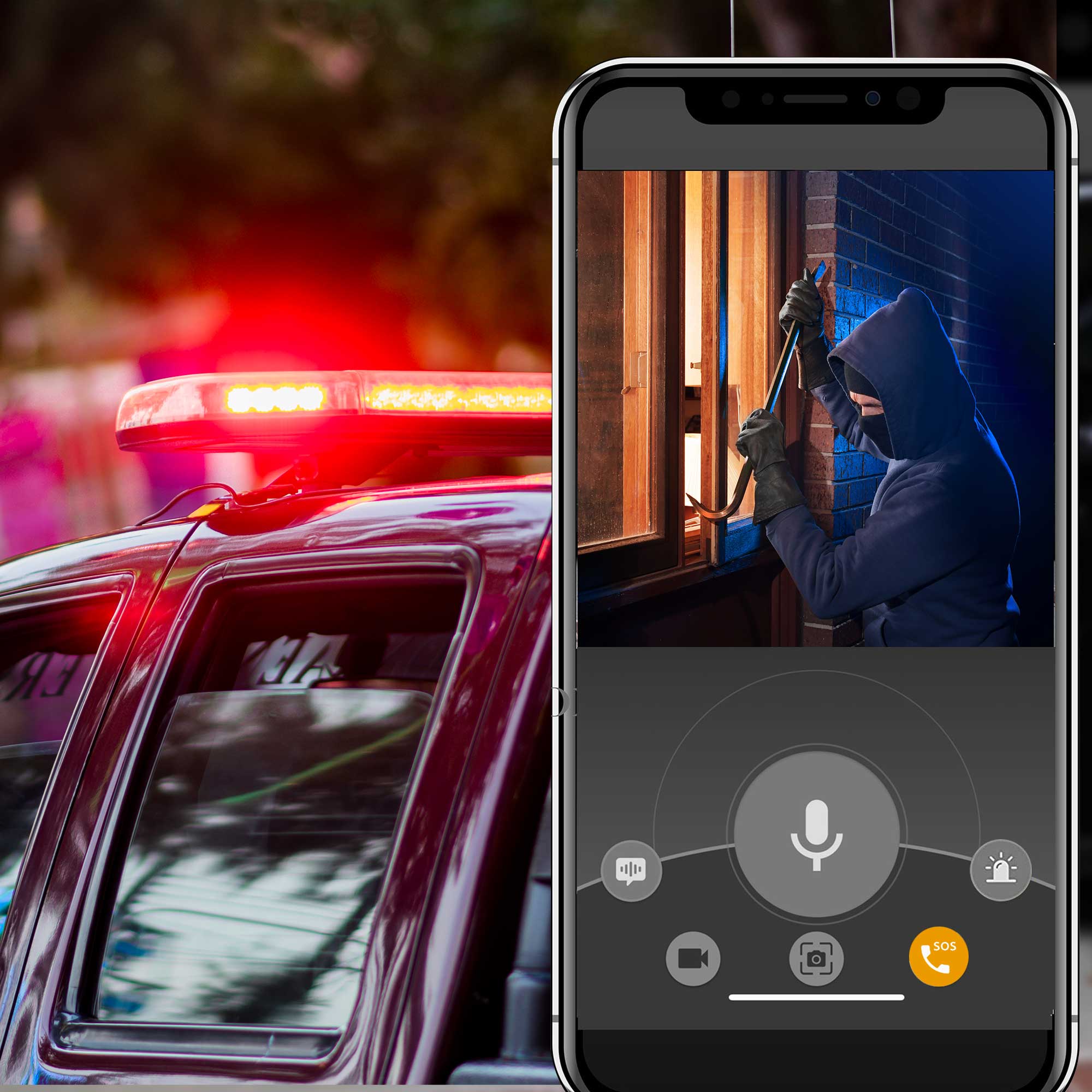 Alt View 10. Toucan - Wireless Security Camera Pro - Black.