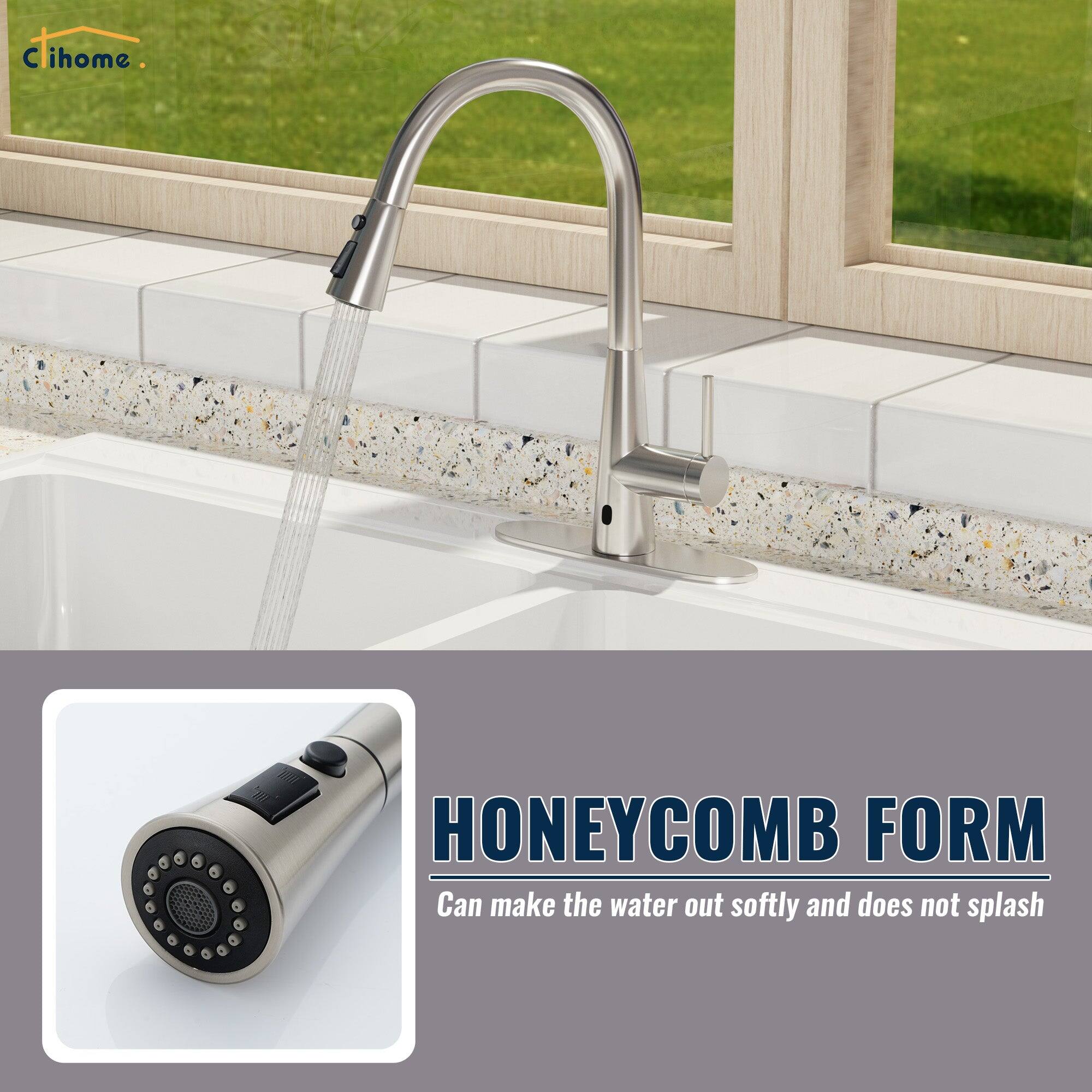 C ihome - HONEYCOMB FORM - Can make the water out softly and does not splash