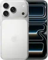 Apple - iPhone 17 Pro 256GB - Silver (Verizon) - Front_Zoom