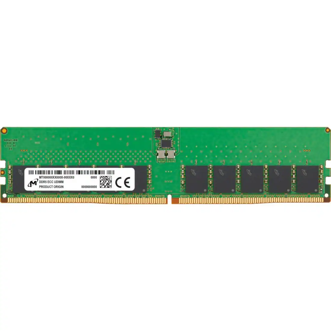 MT00000EXXDOOX-00XXXD  
DORS ECC UDIMM  
PRODUCT ORIGIN  
000000000  
CE