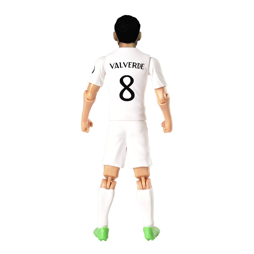 Alt View 2. Banbo Toys - Banbo Toys SOCKERS Real Madrid CF Federico Valverde 8" Collectible Soccer Action Figure.