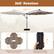 360° Rotation
Maintain optimal shade as the sun moves
Release the locking mechanism to rotate