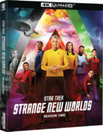 Front. Star Trek: Strange New Worlds: Season Two - 4K Blu-Ray.