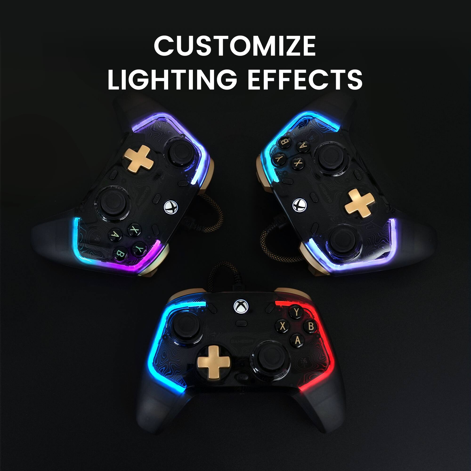 CUSTOMIZE LIGHTING EFFECTS