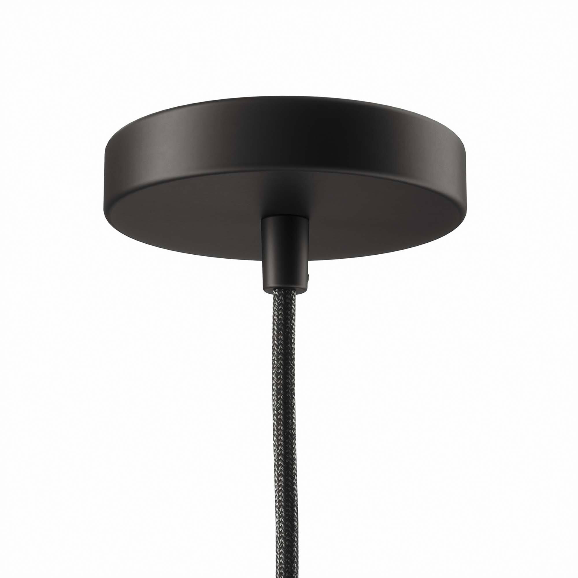 Alt View 4. Modway - Skylark Pendant Light by Modway - Clear Black.