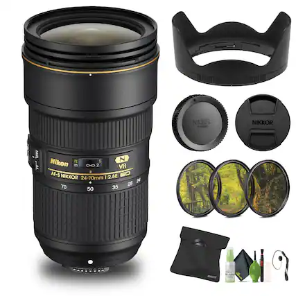 Nikon AF-S NIKKOR 24-70mm 1:2.8E ED VR
NIKKOR Z mount
24 28 35 50 70
NIKKOR
NIKKOR Z mount