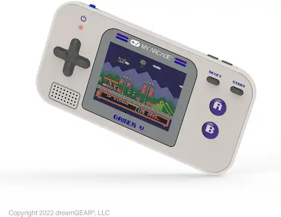 MY ARCADE
RESET
START
1P 015400 LIME 3825 GAMER
A B
Copyright 2022 dreamGEAR, LLC
