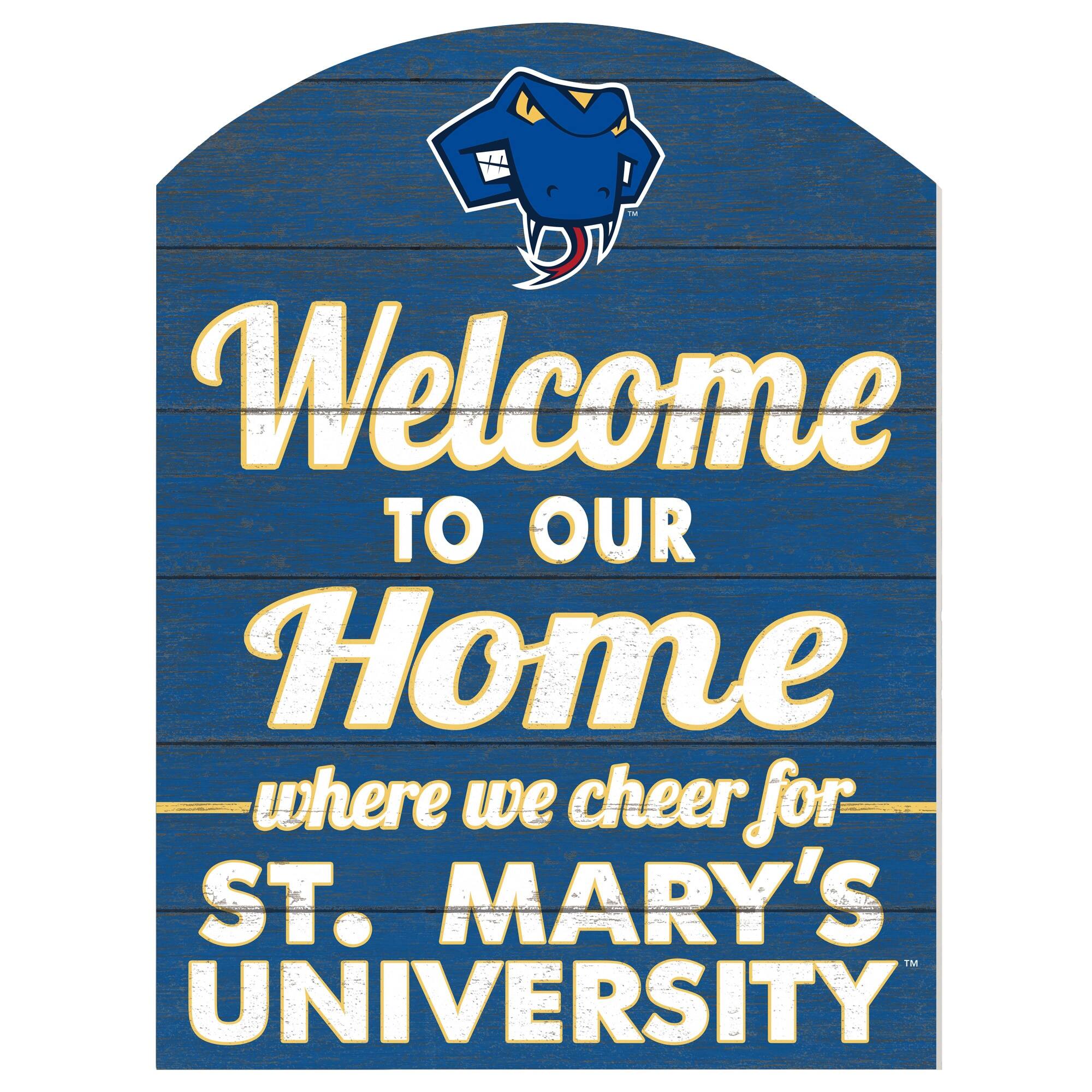 St. Mary's University Rattlers 16" x 22" Indoor/Outdoor Marquee Sign