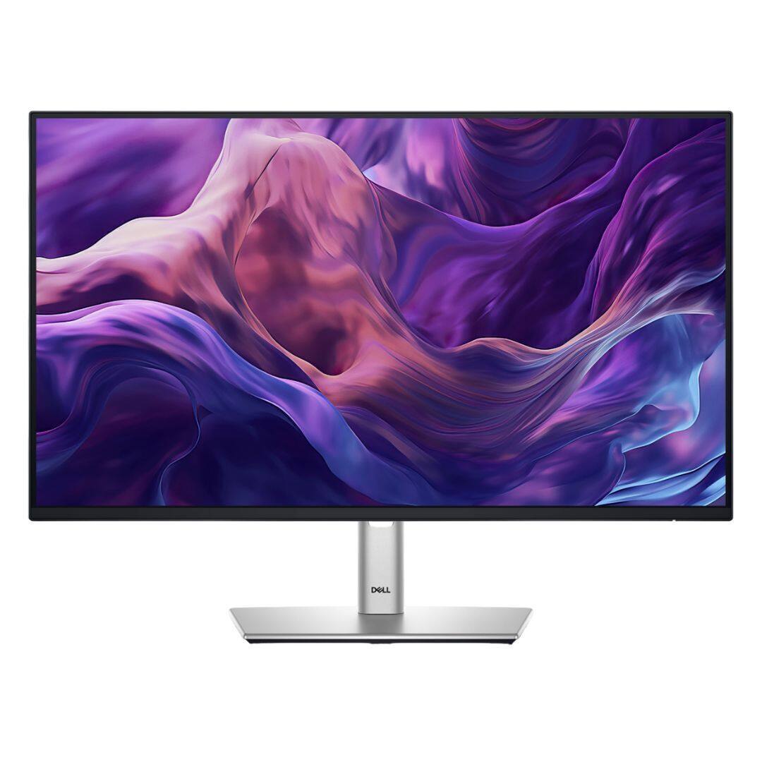 Back. Dell - Dell P2425H 24-in. FHD LED Monitor 16:9 with Gaming Mouse and Extended Mouse Pad - Black/Silver.
