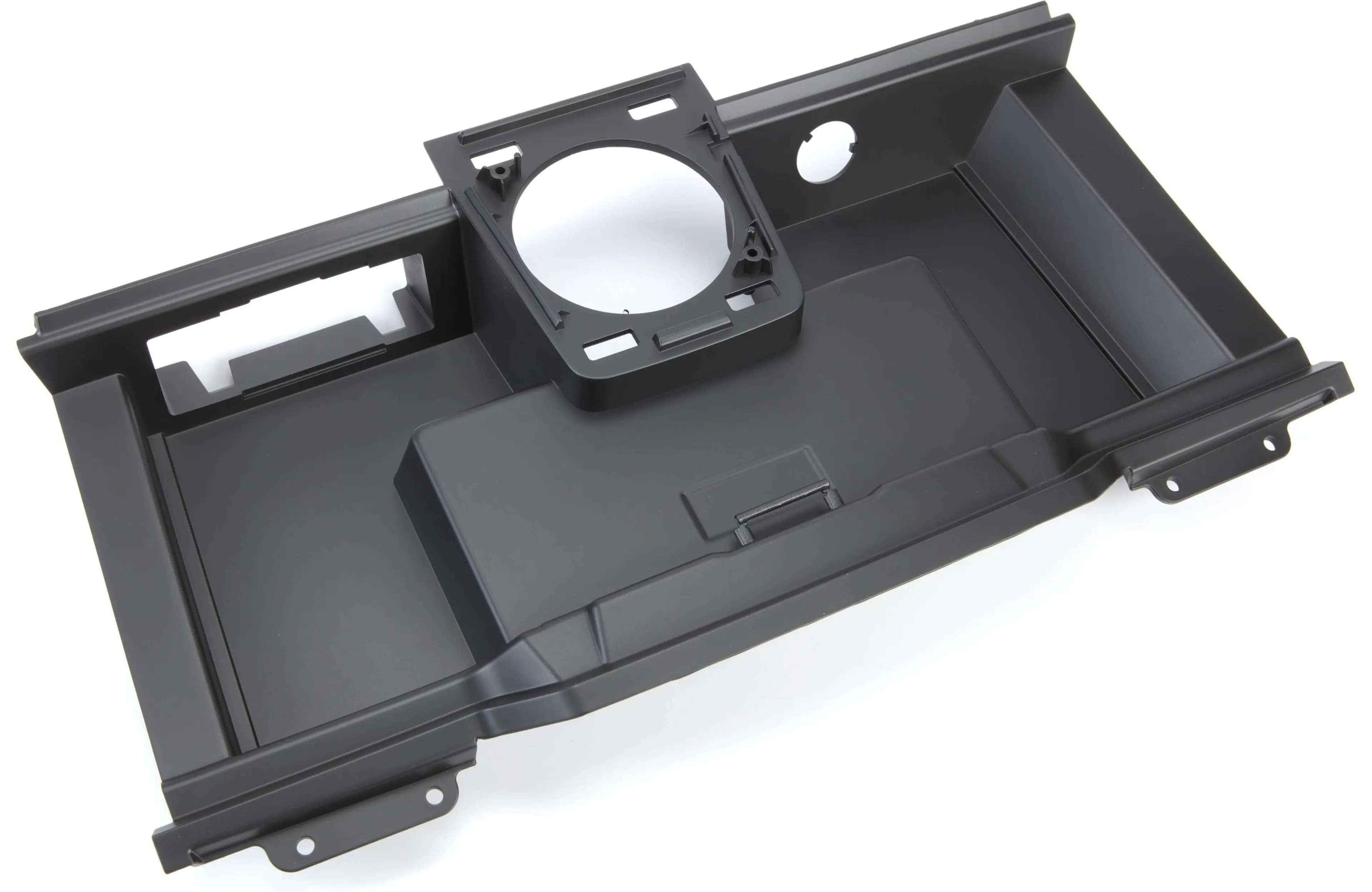 Front. Maestro - Replacement Upper Dash Pocket for Select Ford Super Duty Trucks - Black.