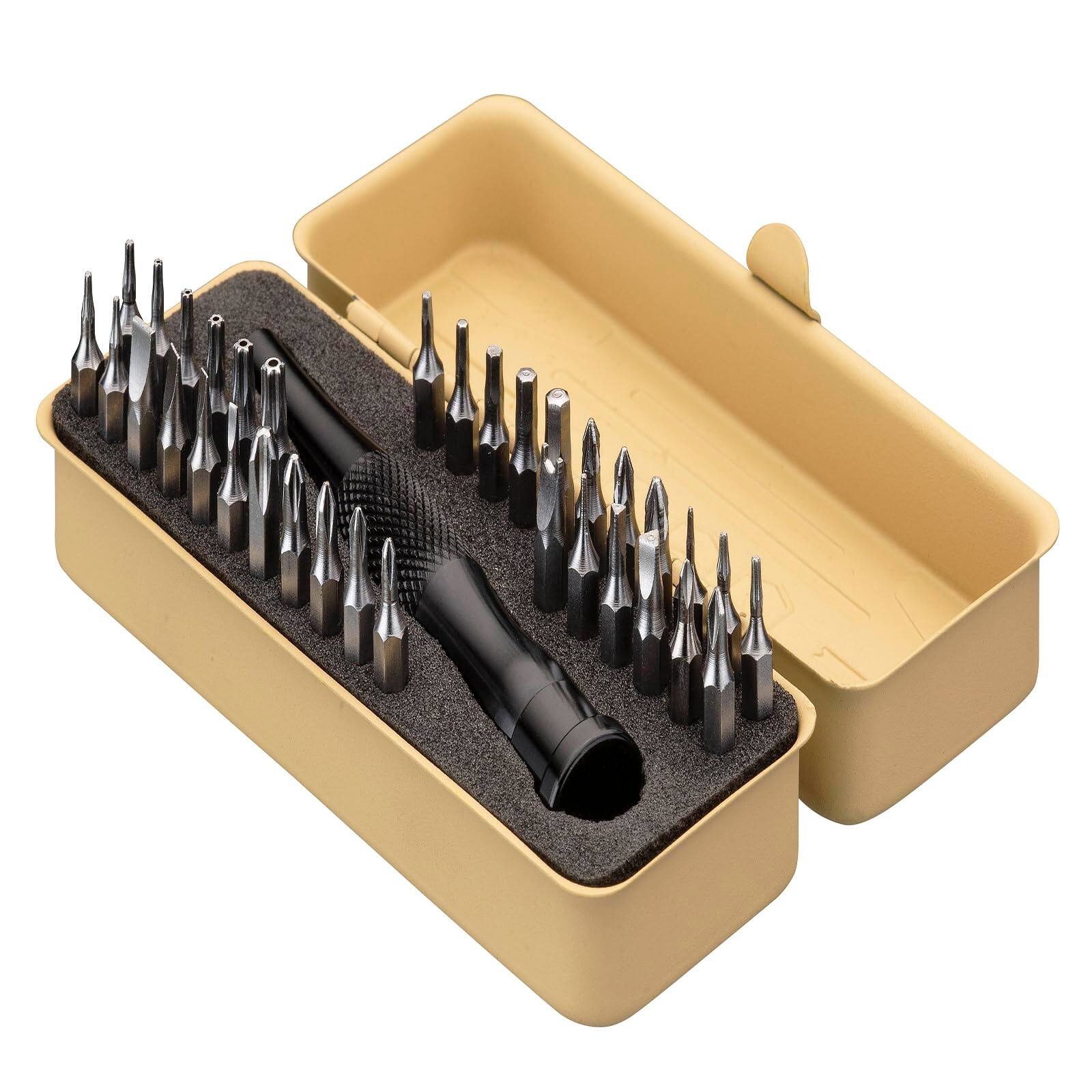 Alt View 3. JETRANSPORT - Tool 77-piece Torx Bit Set Fully Armed With Waterproof Camera Hard Protective Case 29-piece 1 4 Multi - 35PC Precision.