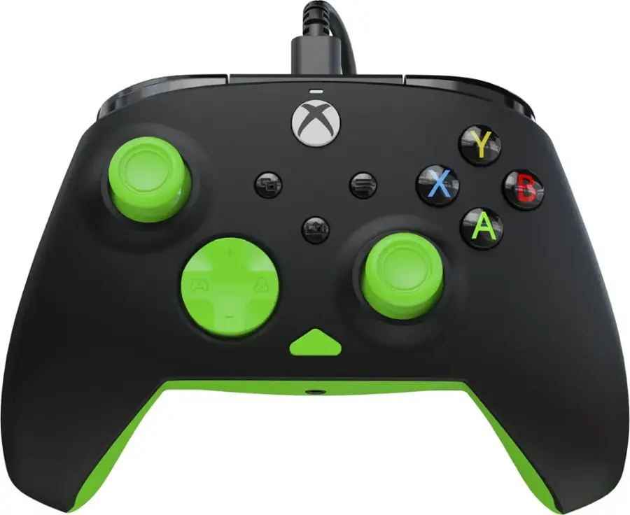 Alt View 9. Turtle Beach - Rematch Core Wired Gaming Controller for Xbox Series X|S, Xbox One & Windows 10/11 PC - Black/Green.