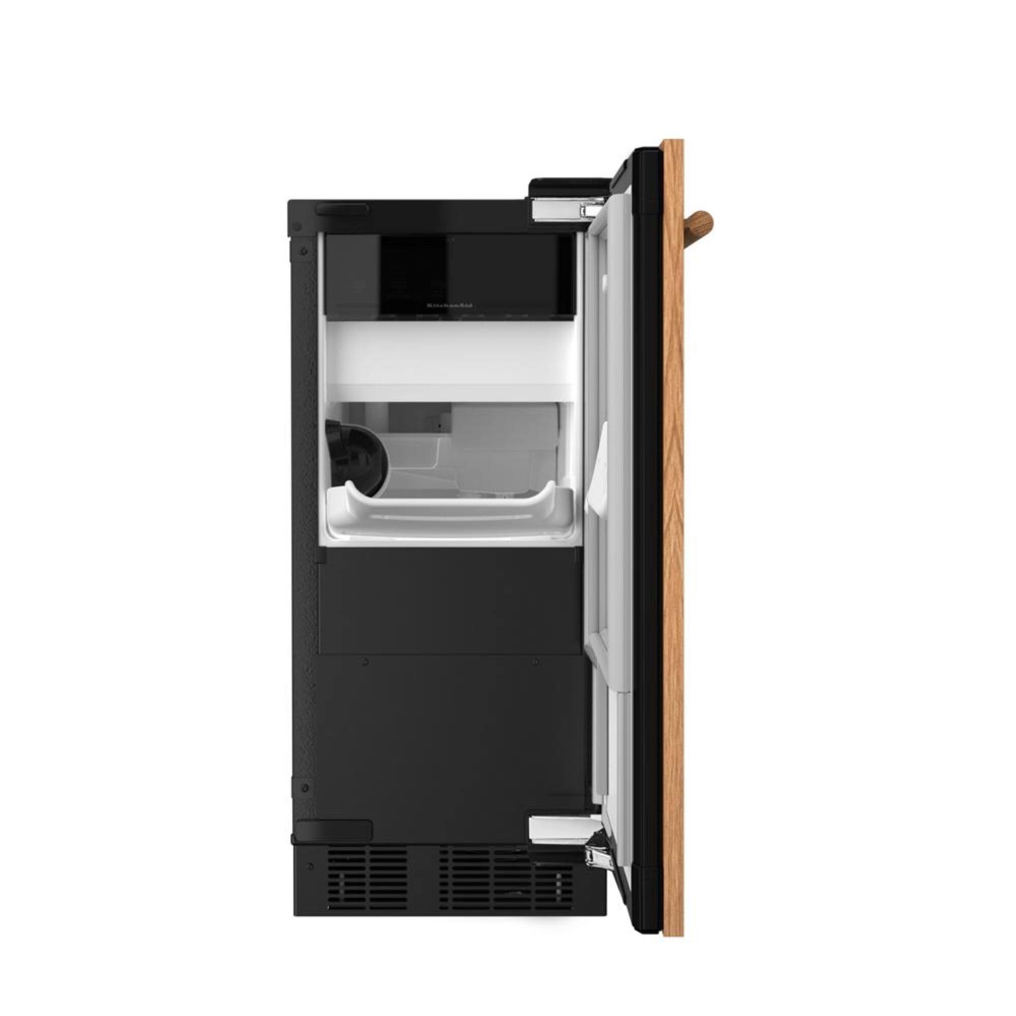 Alt View 2. KitchenAid - 15" 25-Lb. Ice Maker - Panel Ready.