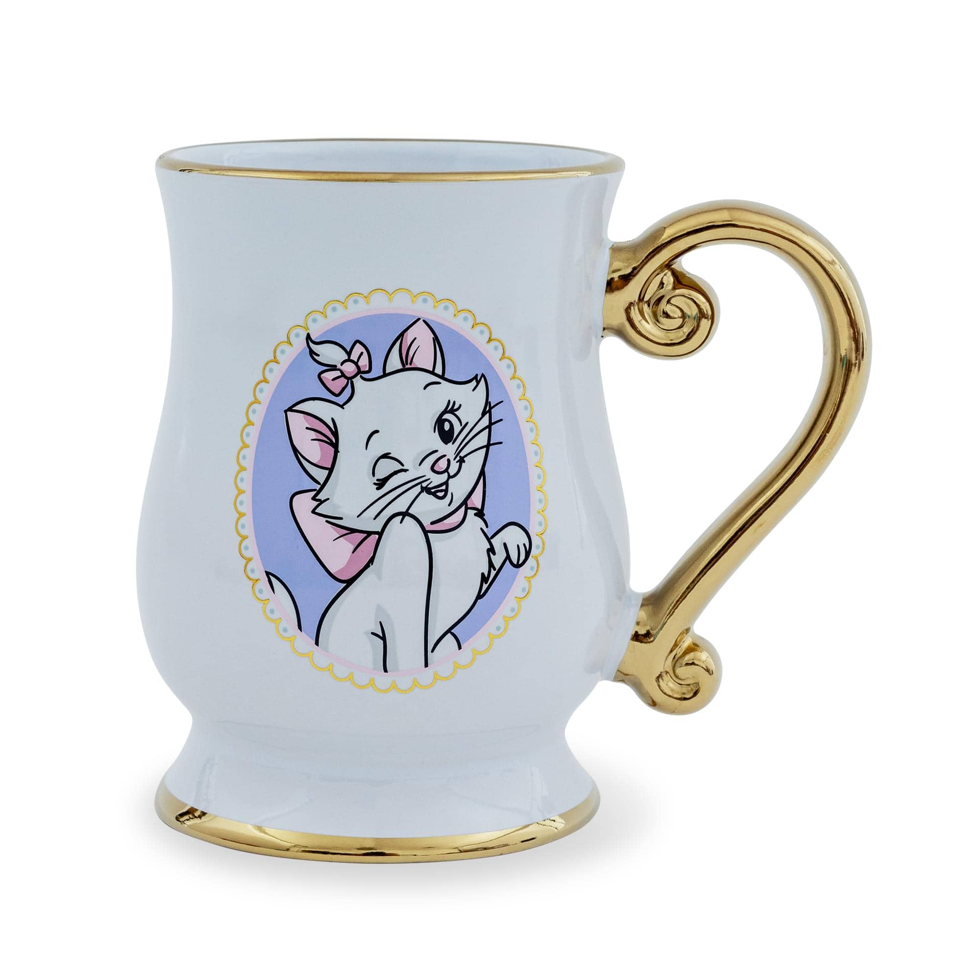 Silver Buffalo - Disney The Aristocats Marie 18-Ounce Ceramic Footed Mug - White price history on PriceWatchPro