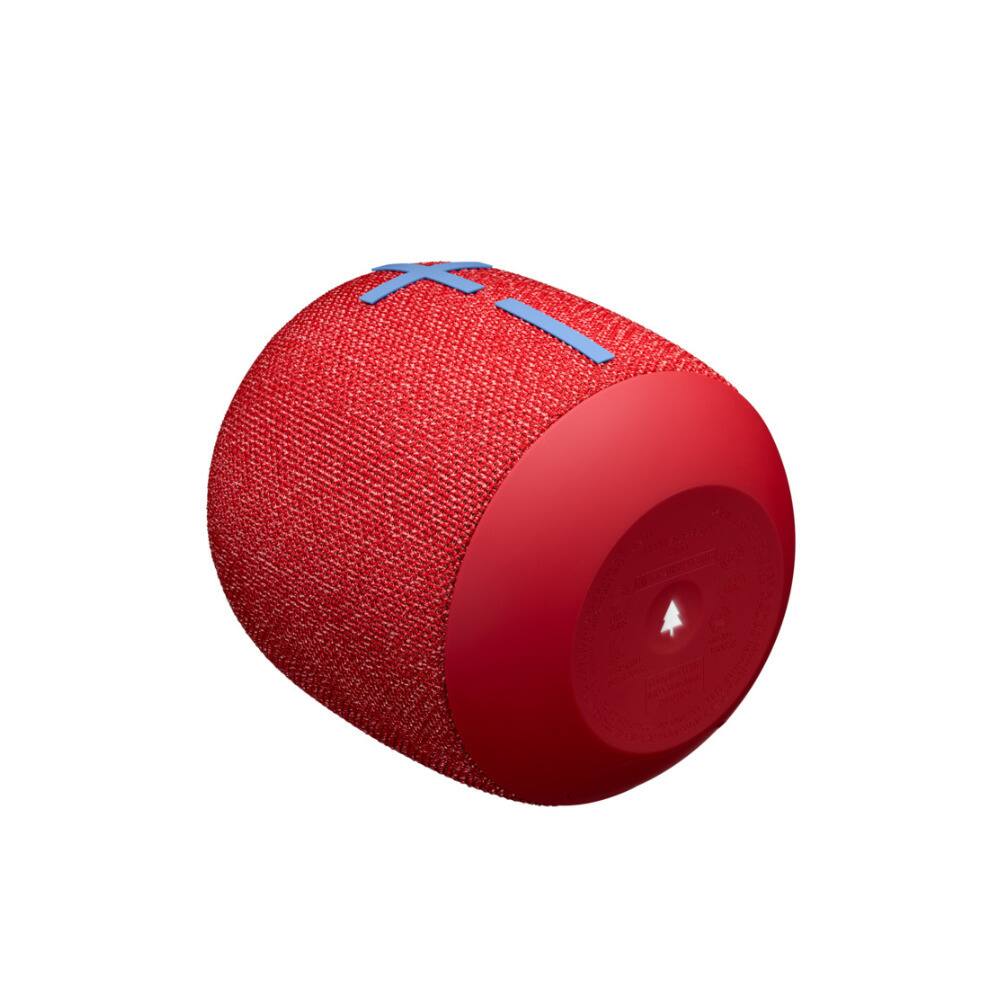 Left. Ultimate Ears - Ultimate Ears WONDERBOOM 2 Bluetooth Speaker Pair (Red) with 7-Port USB 3.0 Hub - Red/Silver.