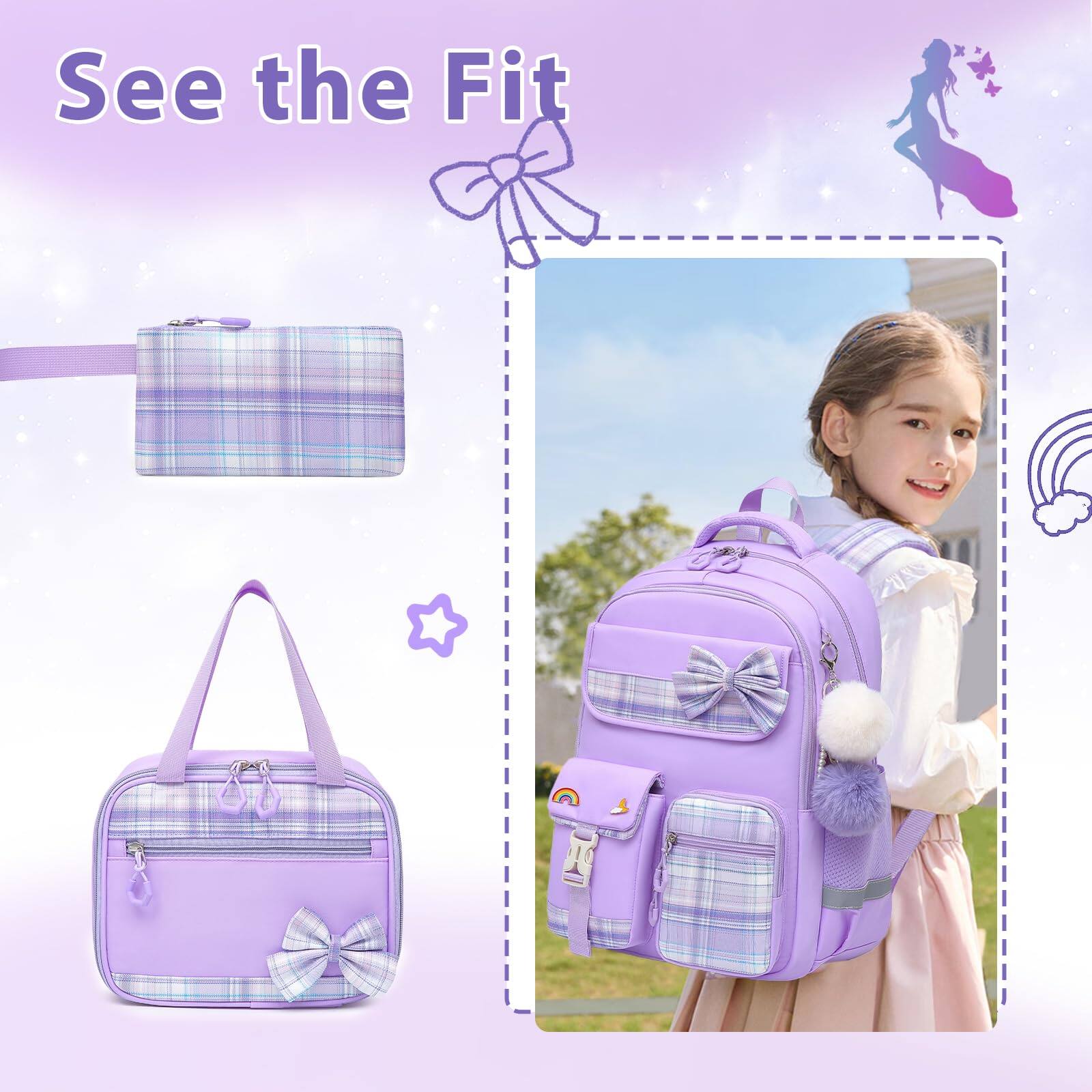 Pacoar Cade School Backpack For Bookbag Elementary Middle Casual Travel ...
