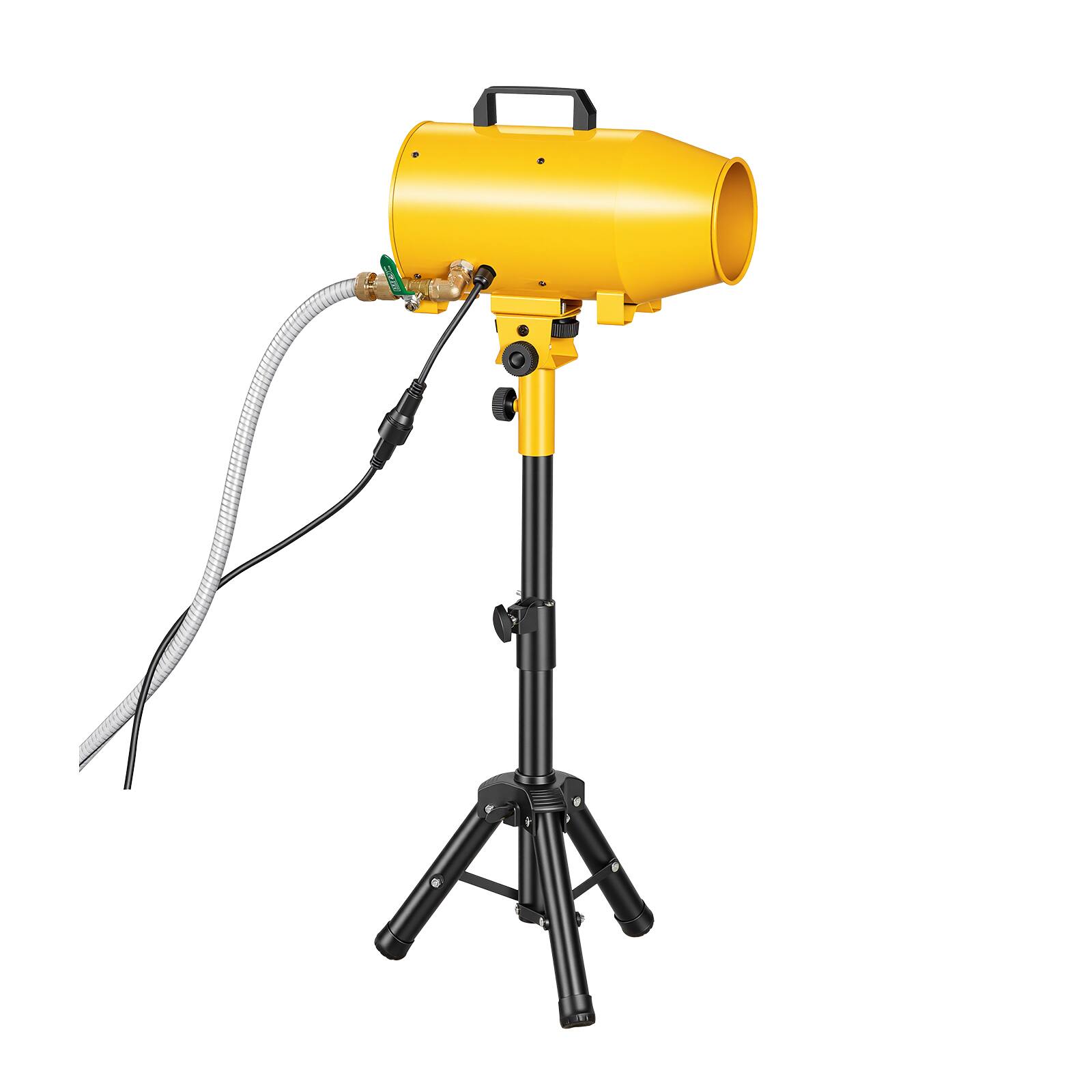 Alt View 5. VEVOR - Foam Machine, 180 W Party Foam Cannon,Portable Foam Maker with a Tripod Stand,Foam Party Machine with a Submersible Pump - Yellow;Black.
