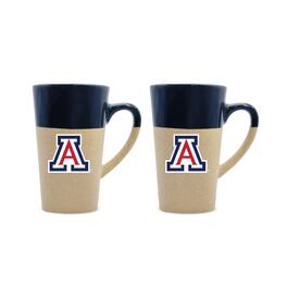 The Fanatic Group - Arizona Wildcats 16oz. Two-Pack Ceramic Mug Set - Navy