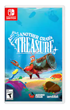 Nintendo Switch
Another Crab's Treasure
Aggro Crab
iam8bit
Teen Adolescents
ESRB - T (Teen 13+)