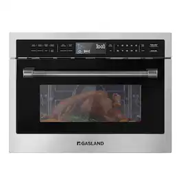 GASLAND - 24 inches 1.6 cu. ft. 1000W Built-In Microwave with Sensor Cooking Controls - Stainless Steel