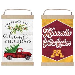 Jardine - Minnesota Golden Gophers 12" x 20" Reversible Banner Sign - White