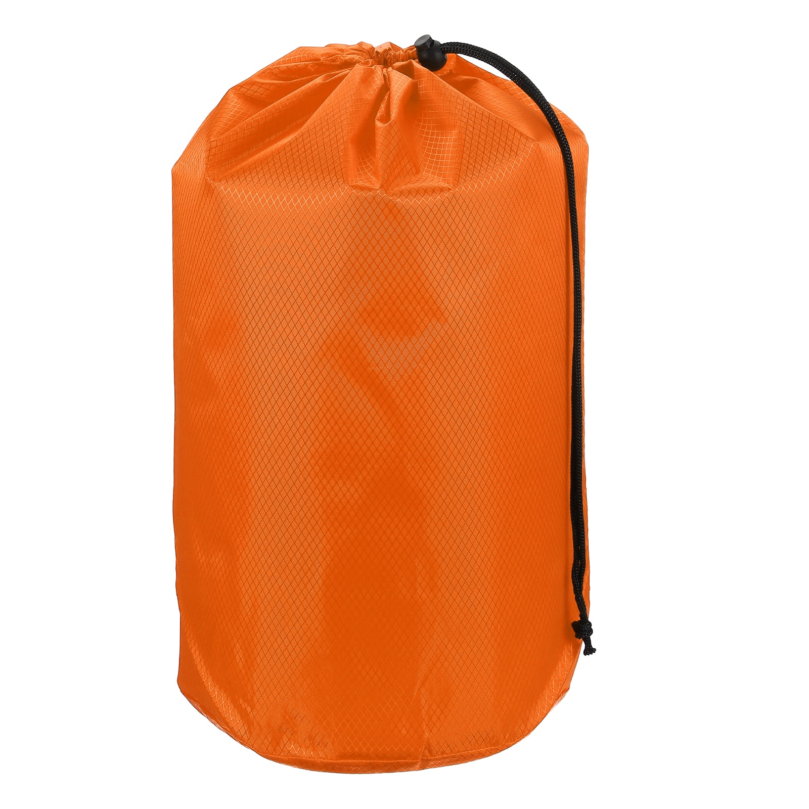 Unique Bargains - Stuff Sack, Portable Waterproof Ultralight Drawstring Dry Bag w/ Toggle, 9x17Inin, 1pc for Backpacking/Camping/Traveling - Orange