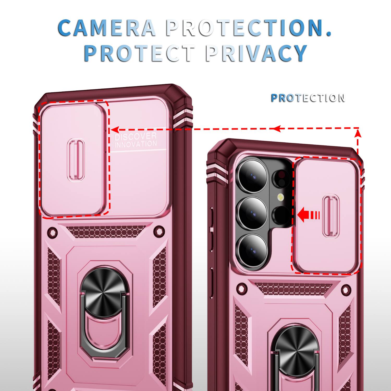 CAMERA PROTECTION.  
PROTECT PRIVACY  
PROTECTION  
DISCOVER INNOVATION