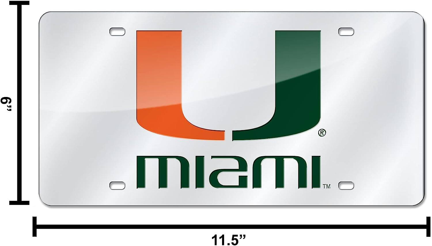 6.9" x 11.5"  
MIAMI™
